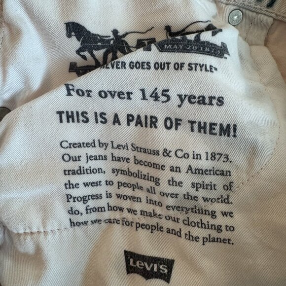 Levis 569 Shorts Mens Size 40 Pink Tie Dye Denim Jean Loose Straight 12” Inseam - Picture 5 of 12